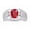 Ruby, variant on Men's Rings 14K White Gold Rings Classic Designer 9X7MM Oval Gemstone & Sparkling Diamond Ring Ruby July Birthstone Ring Size 9