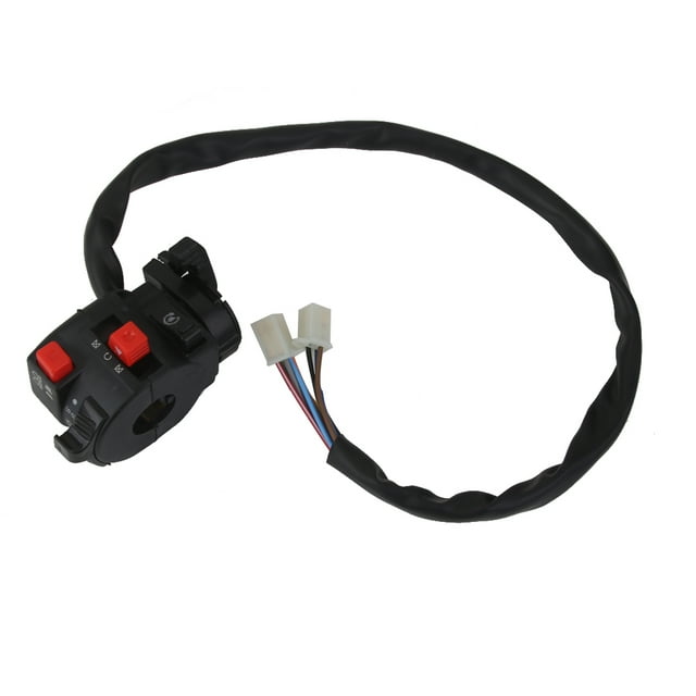 7/8 '22mm manillar Motocicleta ATV shamjiam 200 250 300cc Interruptor de Bloqueo de arranque
