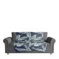 thumbnail image 2 of Creative Products Nature Palm Navy 50x60 Coral Fleece Blanket, 2 of 3
