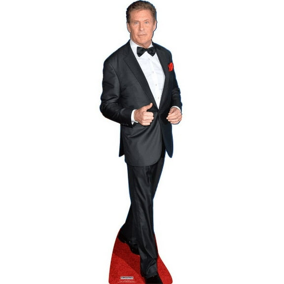 SC2529 David Hasselhoff Red Carpet Cardboard Cutout Standee Standup
