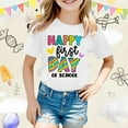 thumbnail image 2 of LEKDFST Kindergarten Shirts for Girls Watch Out Kindergarten Here I Come Shirt Kids Back to School T-Shirts Children School Tee White 12-13 Years, 2 of 4