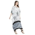 thumbnail image 4 of Women Plus Size Kaftans Dresses for Womens Caftans Long Maxi Dress Kimono Dress wear Caftan Online, 4 of 8