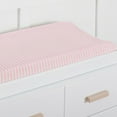 thumbnail image 3 of Gerber Organic Changing Pad Cover, Pink/Ivory Stripe, 3 of 3