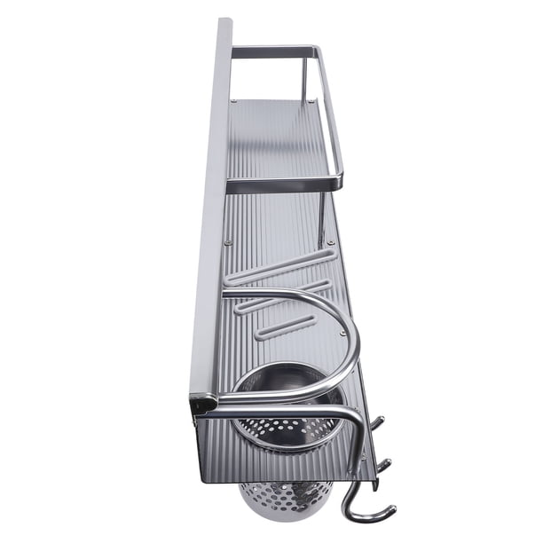 Estante De Almacenamiento De Cocina, Estante Organizador De Cocina Multifuncional Montado En La Pared Resistente Para Apartamento