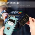 thumbnail image 2 of Crossbody Wallet Women Case for Samsung S24 Plus,[RFID Blocking] Credit Card Holder with Should Strap,Premium PU Leather Purse Metal Buckle Folio Flip Cover for Samsung Galaxy S24 Plus, Green, 2 of 8