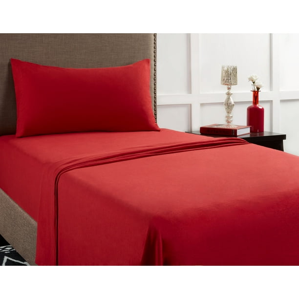 Mainstays Knit Jersey Bed Sheet Set, 1 Each