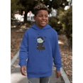 thumbnail image 2 of Cute Funny Vampire And Bats Hoodie Juniors -Image by Shutterstock,  Large, 2 of 4