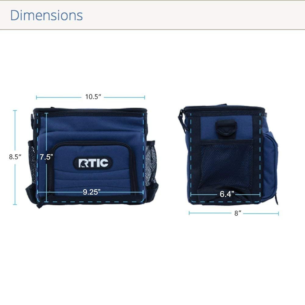 rtic ice pack dimensions