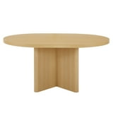 Better Homes & Gardens Lillian Round Dining Table, Natural Pine
