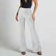 thumbnail image 4 of Gibobby Pantalones deportivos térmicos para mujer Pantalones de lentejuelas para mujer Lentejuelas Talle Pierna ancha Pantalones Pantalones Ropa de club nocturno(Blanco,G), 4 of 5