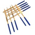 thumbnail image 7 of 4x160mm Diamond file Diamond set Flat small file knife Alloy titanium-plated Assorted emery Round triangle file Industrial grade (4x160 Flat file), 7 of 7