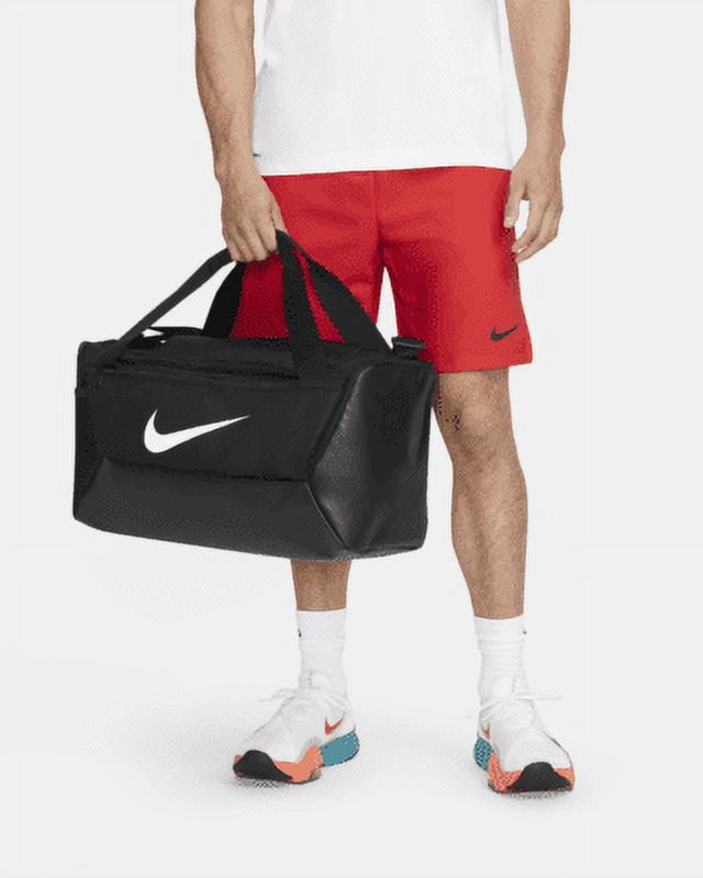 Nike Nike Brasilia X-small Duffel - 9.0, Black/Black/Habanero Red, Mis–