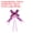 Dark Purple, variant on Large Gift Bow 5.9x3.5 Inch, 20 Pack Pull Bows for Gift Wrapping Present Wedding Valentine's Day, Red