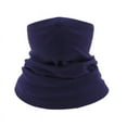 thumbnail image 1 of Zhuge Calentador de cuello de invierno para clima frío, esquí, ciclismo, deportes al aire libre, versión para adultos, azul oscuro, 1 of 4