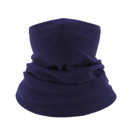 Zhuge Winter Neck Gaiter Warmer for Cold Weather Skiing Cycling Outdoor Sports-Kids-Dark Blue