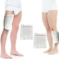 thumbnail image 2 of Catheter Leg Bag Holder 2 Count- Fabric Urine Sleeves, Secure Drainage, Adjustable Straps for Men, Women L, 2 of 3
