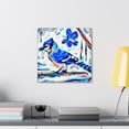 thumbnail image 6 of Blue Jay Expressionism - Canvas, 6 of 25