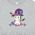 thumbnail image 4 of Inktastic Halloween Girls Unicorn Witch Girls Toddler Dress, 4 of 5