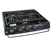 Dometic 52961 Atwood Cooktop with Piezo Ignition, Black