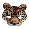 thumbnail image 1 of Runquan Halloween Leopard Animal Half Face EVA Scary for Costume Cosplay Aldult, 1 of 8