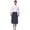 Navy, variant on DOVACKA Unisex Bistro Waist Apron with 2 Pockets, Lightweight Work Apron for Server