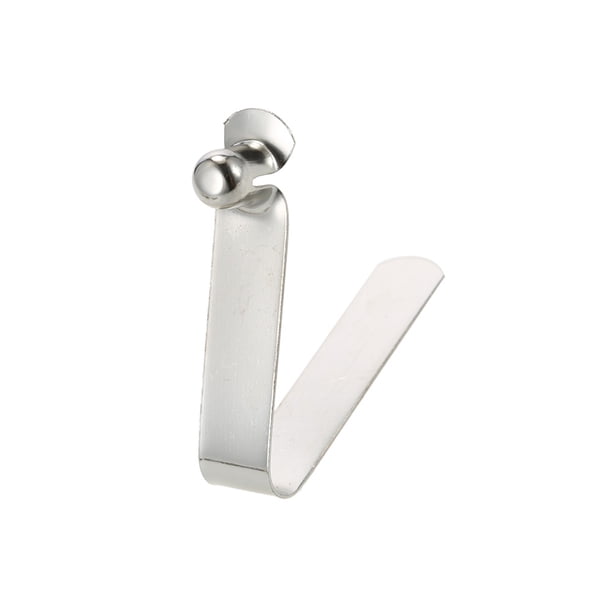 Lot De 50 Boutons à Ressort Pour Kayak, Tente, Pagaie – Clip Poussoir, Acier Nickelé, 13mm – Montage Rapide