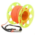 thumbnail image 2 of Ymiko Diving Finger Spool Tough Plastic Spool Plastic Diving Spool For Activities Diving Applications Cave Diving Technical Diving, 2 of 8