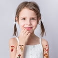 thumbnail image 3 of Christmas Temporary Tattoo For Kids Adul Assorted Cute Designs Stick Xmas Holiday Birthday Party Favors, 3 of 5