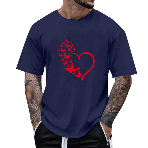 Tops para hombre, blusas y camisas de manga corta con cuello redondo para hombre, camisetas casuales con estampado de moda para hombre, blusa de manga corta, blusa de poliéster para hombre.