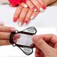 thumbnail image 4 of 100pcs Nail Art Tips Extension, Nail Art Transfer Sticker Form Guide Sticker Manicure Design Decoration Accessary for Acrylic UV Gel DIY Manicure Tool, 4 of 5