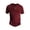 Red, variant on NinXxx Men's Short Sleeve Pocket Crew Neck Soft Breathable Daily Tee Black M