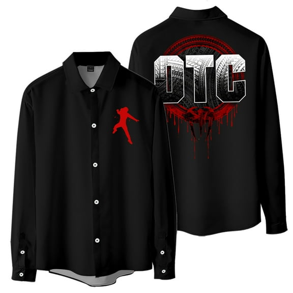 Roman Reigns OTC Women Blouse Men's Shirts Long Sleeve T-shirt Casual Style Trendy Outfits