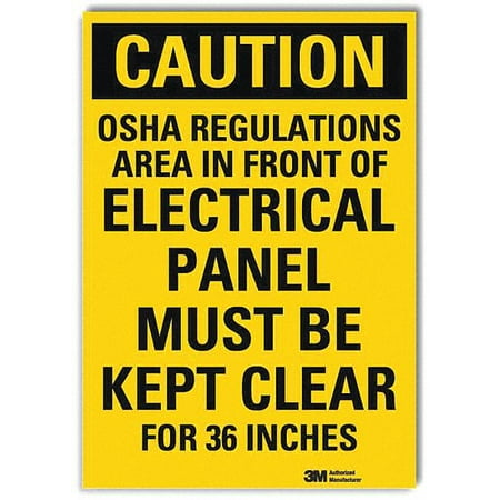

Lyle Caution Sign 7inx5in Reflective Sheeting U4-1572-RD_5X7