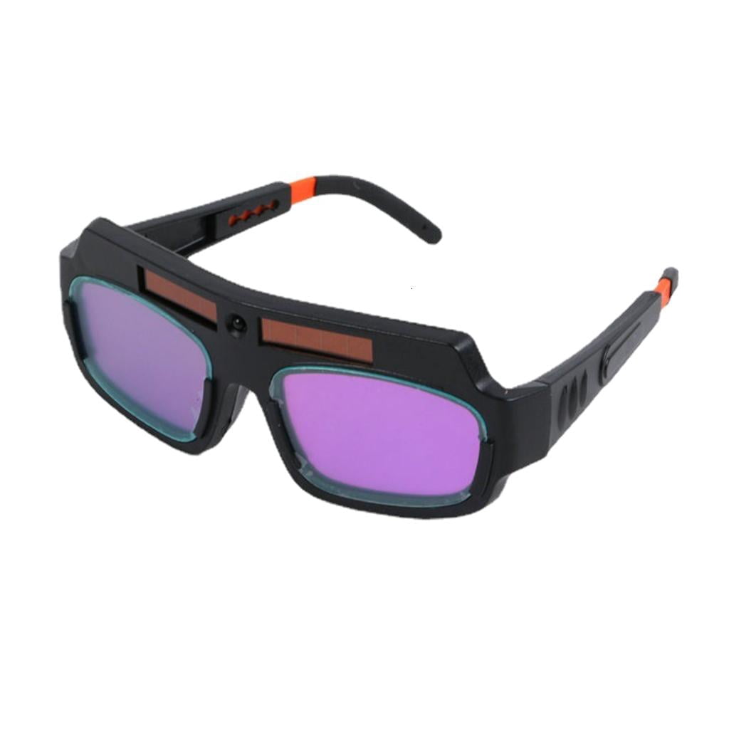 Solar Automatic Darkening Welding Goggles Welder Eyes Glasses Solar Welding Helmets for Welding Machine/Equipment Tool