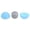 Blue, variant on Nieyigj Smart Interactive Dog Cat Toy Ball, Rechargeable Self Moving Bouncing Rolling Pet Ball Reduce Boredom, 2.76 inches / 7 cm, Green