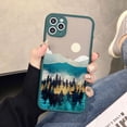 thumbnail image 1 of Funda de teléfono pintada a mano para iphone 12 13 14 11 pro Max X XS MAX XR 7 8 plus SE2 fundas de paisaje funda trasera suave a prueba de golpes Tan Jianjun unisex, 1 of 2
