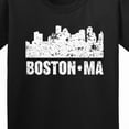 thumbnail image 4 of Inktastic Boston Massachusetts City Skyline with Grunge Youth T-Shirt, 4 of 5