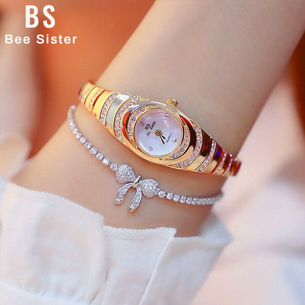 Women 2022 Luxury Famous Brand Diamond Watch Ladies Silver Wrist Watches Small Female Watch Stainless Steel Reloj Mujer - Quartz Wristwatches - Walmart.com