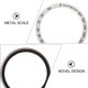 thumbnail image 4 of Black Metal Watch Protector Bezel Ring for 2Pcs Watch Dial Use, 4 of 5
