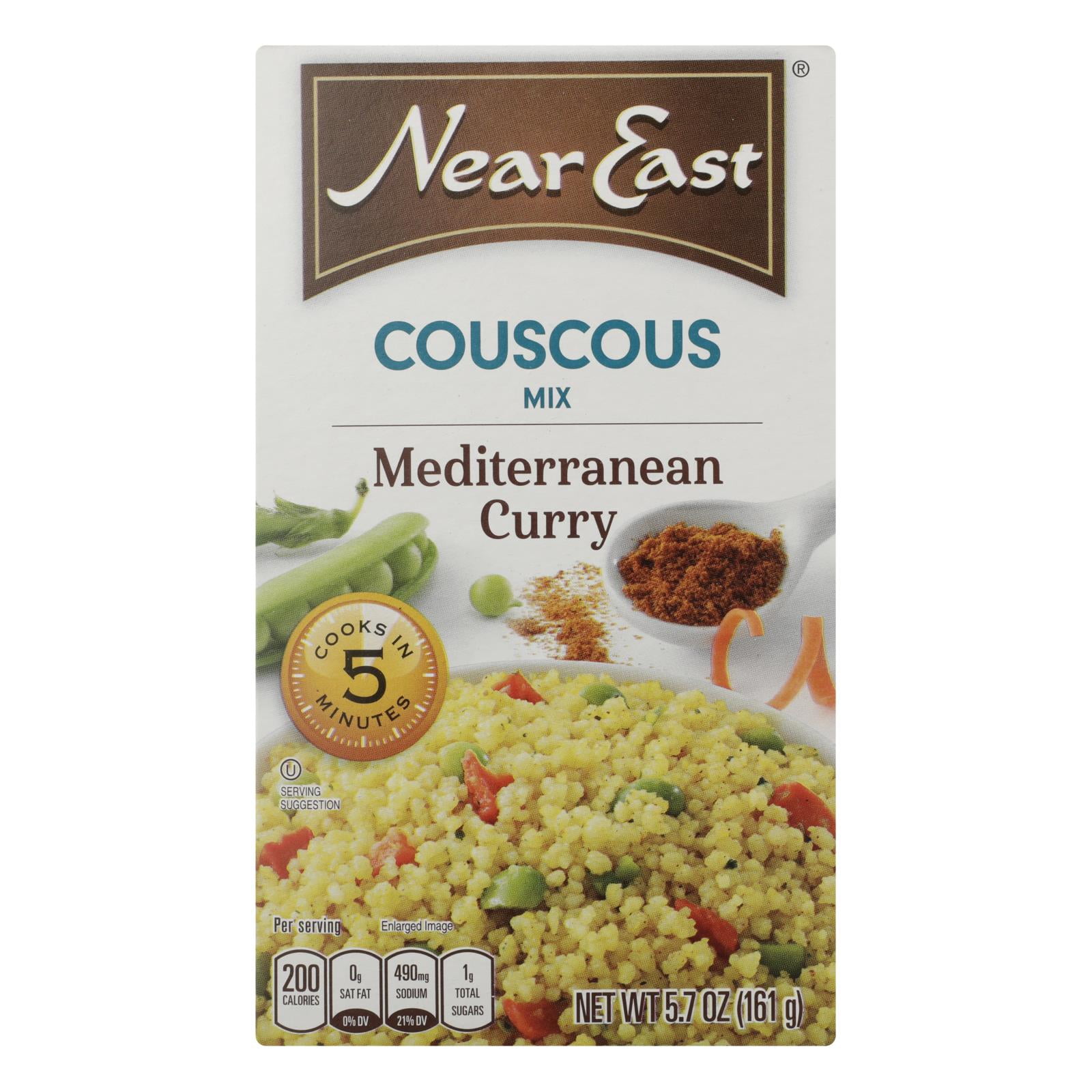(12 Pack) Near East Couscous Mix Mediterranean Curry, 5.7 Oz (ReadytoCook)