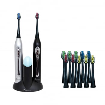 dual electric toothbrush charger