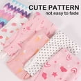 thumbnail image 7 of Girls' 100% Cotton Soft Underwear Toddler Kids Breathable Panties 6 Pack for 2-8 Years, 7 of 7