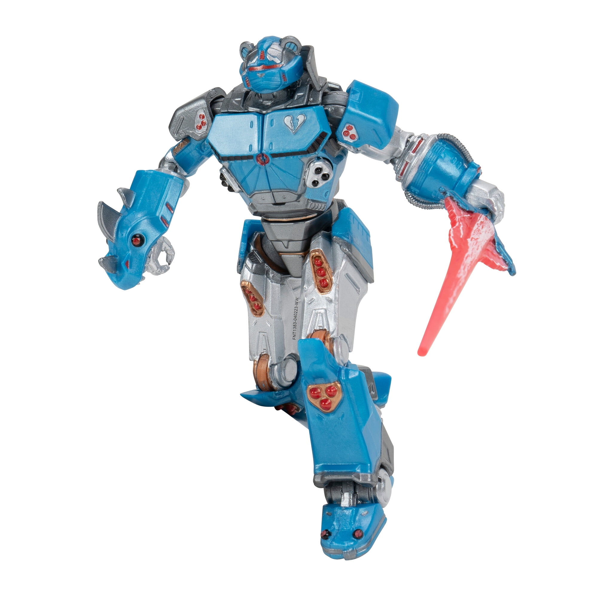 Fortnite Collectible Child Mecha Strike Commander Action Figure, PVC Multicolor, 2" x 4", 6 Count
