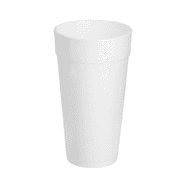Wincup Handi-Kup 16 Oz Foam Cups - High Sheen White, Case Of 500