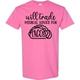 thumbnail image 3 of Inktastic Will Trade Medical Advice for Tacos Funny Nurse T-Shirt, 3 of 5