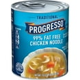 Progresso Traditional, 99 Fat Free Chicken Noodle Canned Soup, 19 oz