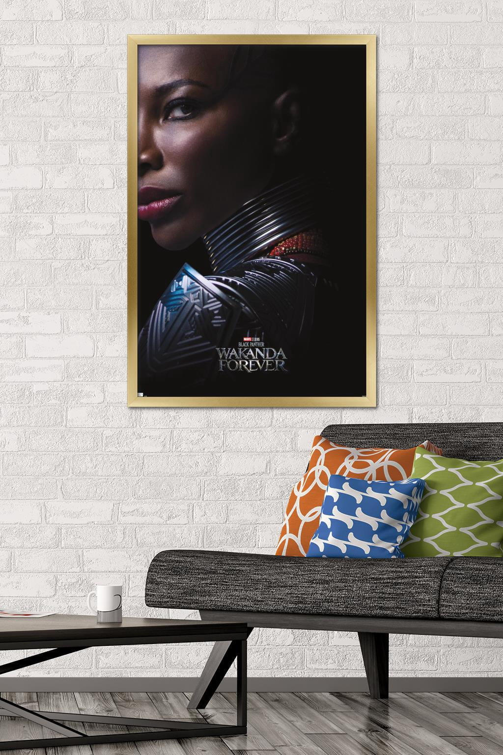 Marvel Black Panther: Wakanda Forever - Aneka One Sheet Wall Poster, 22.375" x 34" Framed