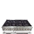 thumbnail image 5 of Forno Capriasca 48-Inch Freestanding Dual Fuel Range, 8 Burners, True Convection Oven, White Doors, 5 of 5