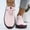 Pink, variant on Women's shoes – Flexible Sole, Wide Width Flat Shoes for Casual Walking, Round Toe & Breathable