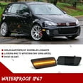 thumbnail image 2 of GTINTHEBOX For 2010-2014 VW MK6 Golf GTI Front Amber LED Side Marker Light Lamp Smoked Pair, 2 of 12